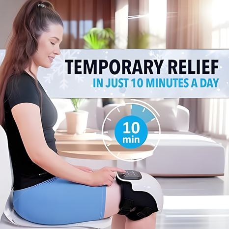OrthoFix - Smart Knee Massager – Heated & Vibrating Pain Relief Device