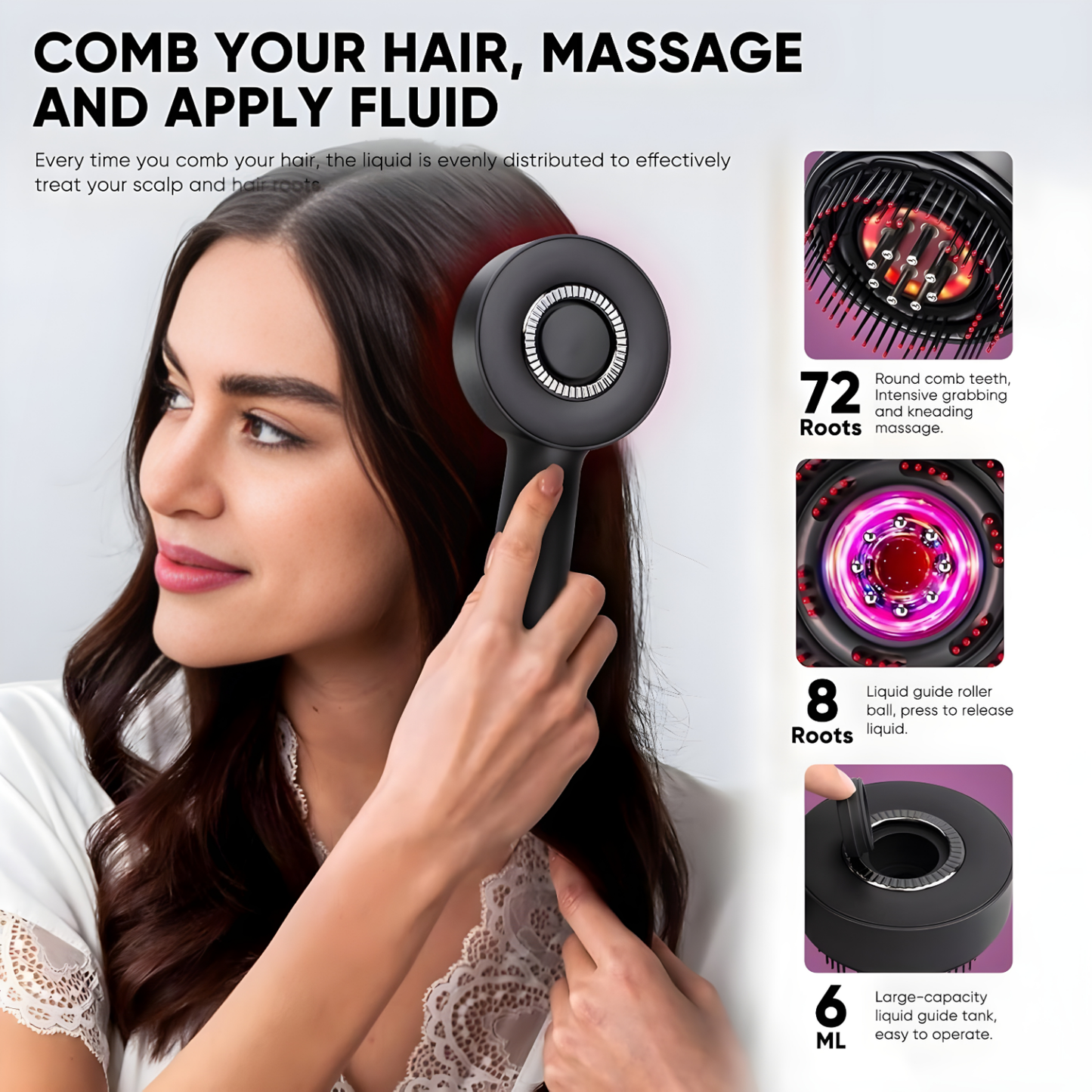OrthoFix - LED Hair Revive Brush