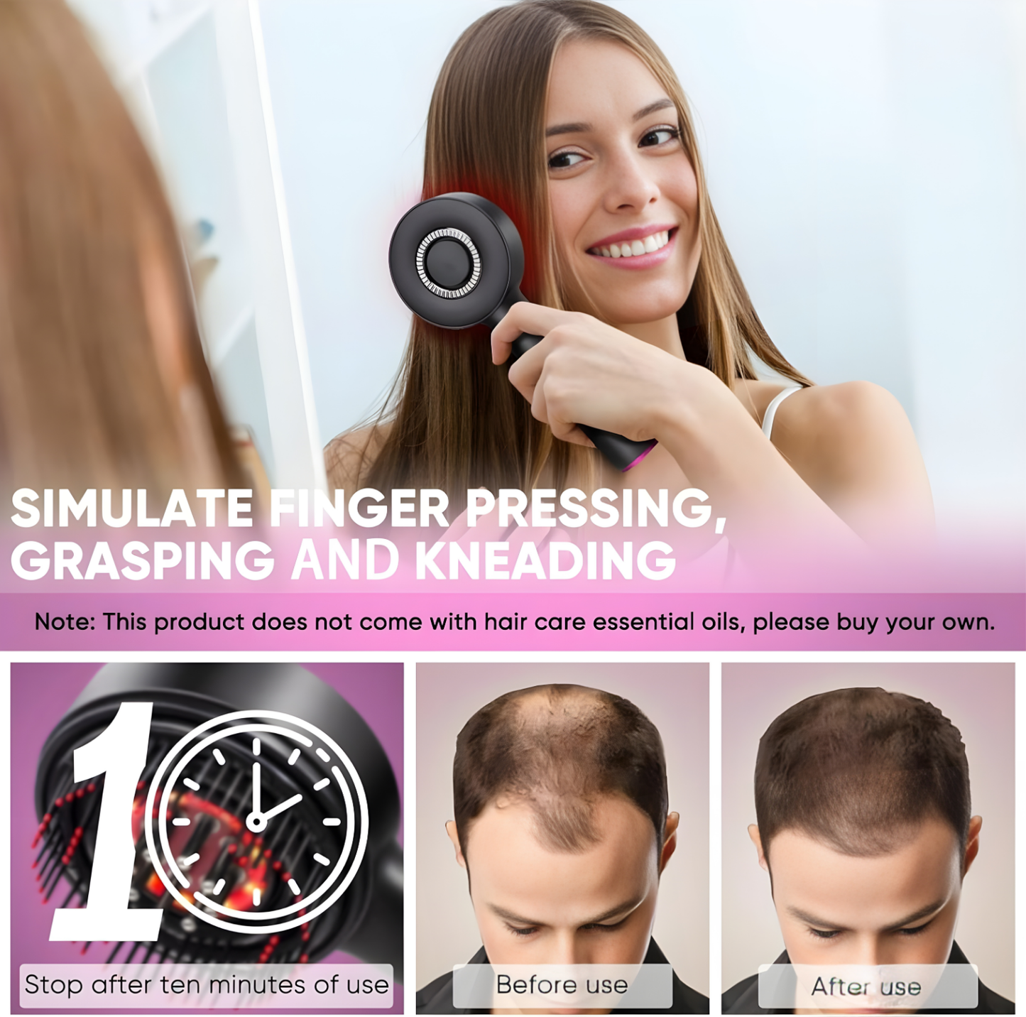 OrthoFix - LED Hair Revive Brush