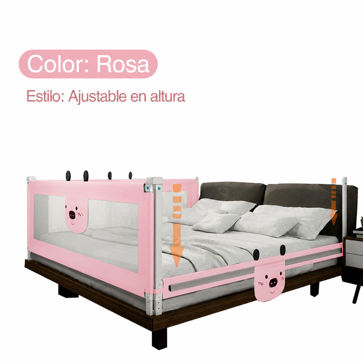 Barrera de Seguridad para Cama Infantil