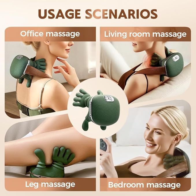 OrthoFix - Portable Neck and Shoulder Massager with Heat
