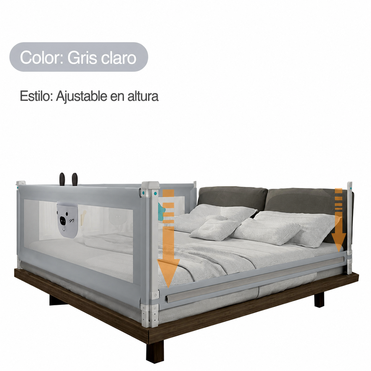 Barrera de Seguridad para Cama Infantil