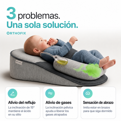 Cojín de Apoyo Inclinado para Bebé
